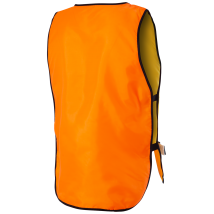 Манишка двухсторонняя Reversible Bib, детский, оранжевый/лаймовый