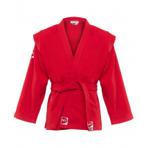 Куртка для самбо Junior SCJ-2201, красный, р.6/190